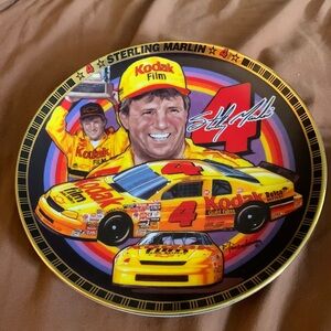 Sterling Marlin NASCAR collectible plate #2821B